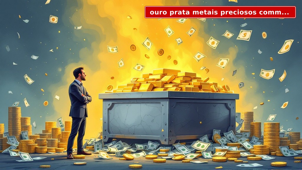 Ouro, prata e metais: o único seguro contra o confisco do seu dinheiro