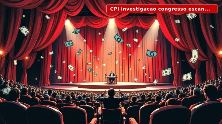 CPI investigacao congresso: escândalos viram teatro enquanto você paga a conta