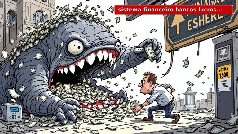 Sistema financeiro bancos: a máquina de lucros que transforma o Brasil no paraíso dos juros abusivos