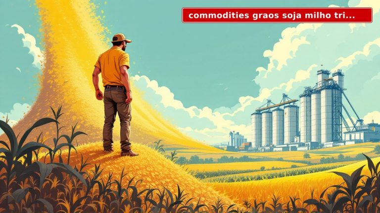 Commodities grãos soja: o agro sustenta o Brasil enquanto Brasília o estrangula