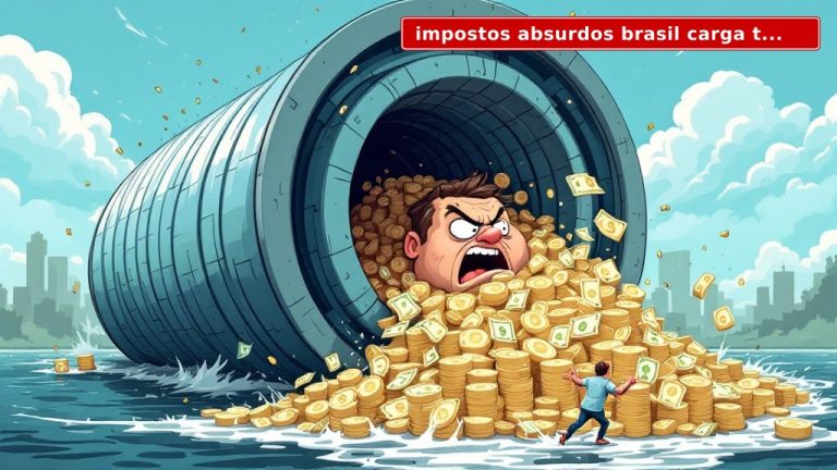 Impostos Absurdos Brasil: O Confisco que Esmaga o Cidadão