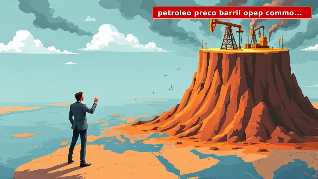 Petróleo Preço Barril Dispara: A Geopolítica Cobra a Conta