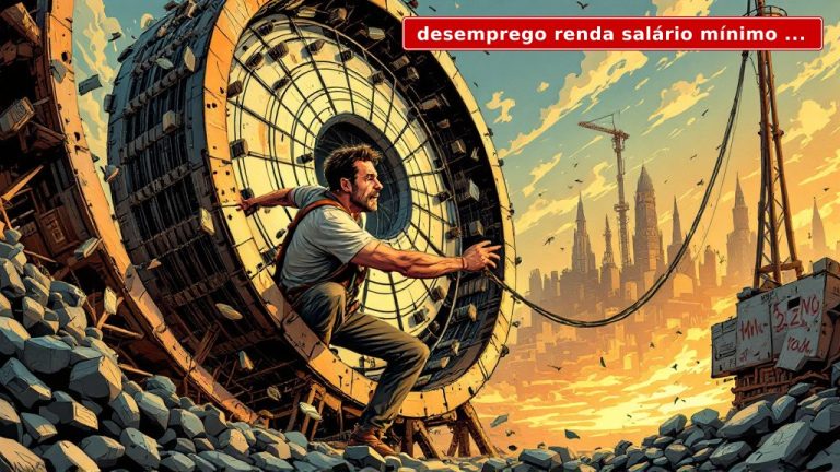 Desemprego renda salário: o Brasil que trabalha e não sai do lugar