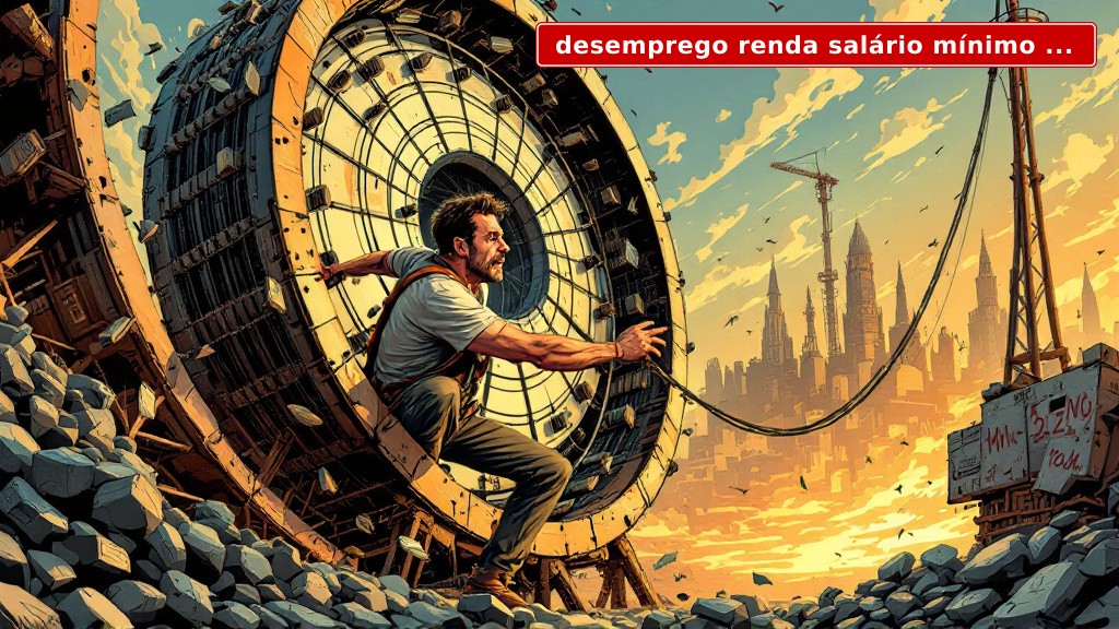 Desemprego renda salário: o Brasil que trabalha e não sai do lugar