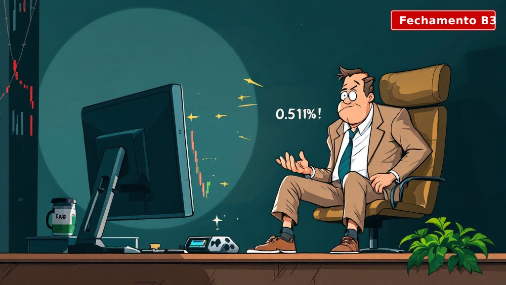 🇧🇷📊 Fechamento B3 — 16/09/2026: Ibovespa cede 0,51% e perde os 186 mil pontos em dia de cautela pós-Fed e Copom