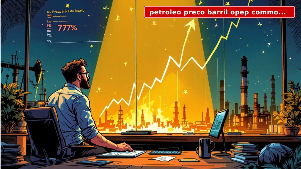 Petróleo Preço Barril Dispara 77% no Ano e Expõe o Brasil ao Confisco