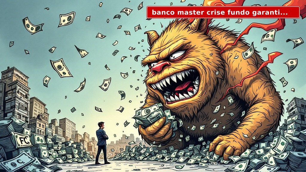 Banco Master crise: o rombo que expõe o FGC e o risco moral estatal