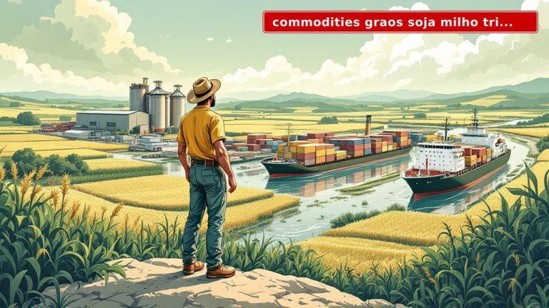 Commodities Grãos Soja: O Brasil Que Alimenta o Mundo e Paga a Conta