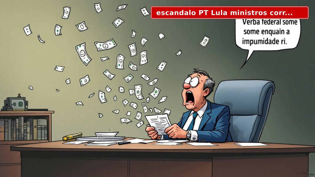 Escândalo PT Lula: ministros, malas e o dinheiro que some