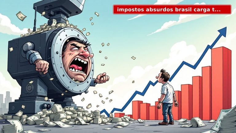 Impostos Absurdos Brasil: O Confisco que Empobrece o Cidadão