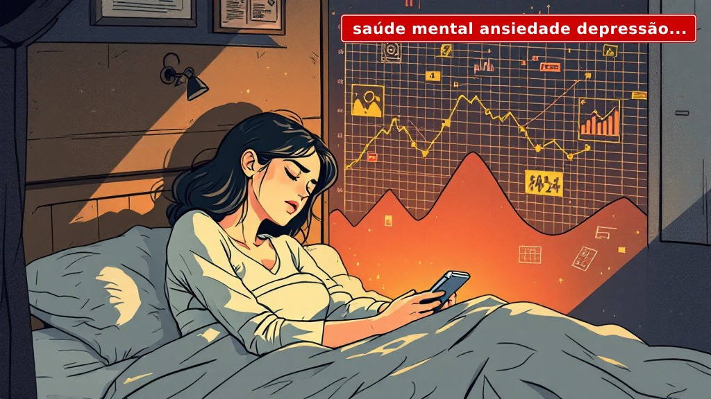 Saúde mental ansiedade: o que ninguém te conta antes da crise