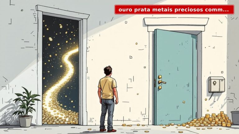 Ouro, prata e metais: a fuga silenciosa do brasileiro