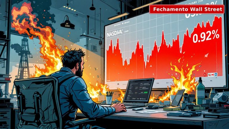 🇺🇸📈 Fechamento Wall Street — 28/09/2026: Nasdaq desaba 0,92% com petróleo em disparada, Treasuries no maior nível desde 2007 e impasse EUA-Irã travando o apetite por risco