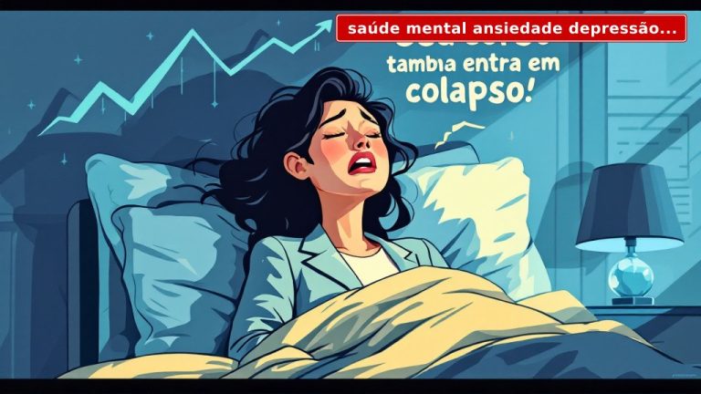 Saúde Mental Ansiedade: O Alarme do Corpo que Você Insiste em Ignorar