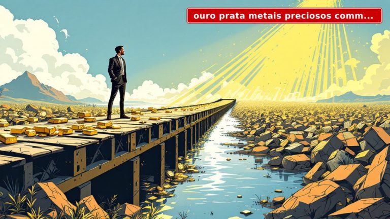 Ouro prata metais: a fuga silenciosa do confisco brasileiro