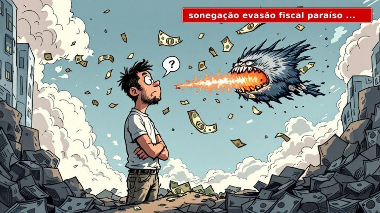 Sonegação e Evasão Fiscal: O Brasil Perde Bilhões Enquanto Você Paga a Conta