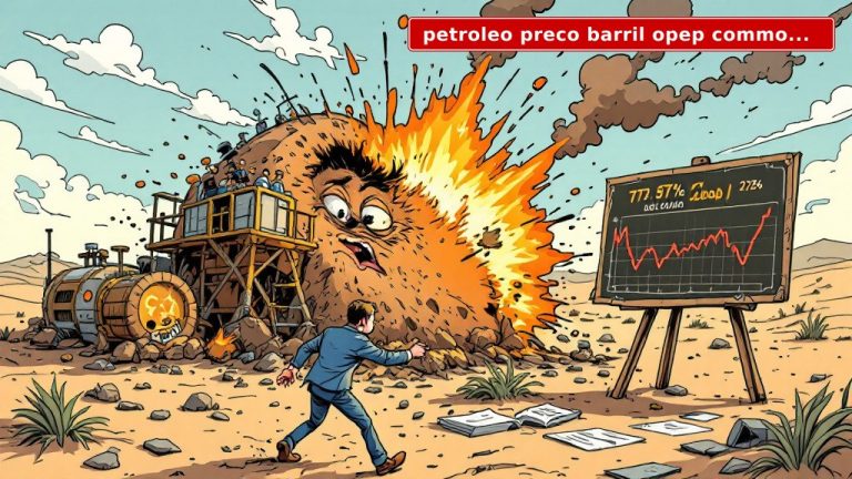 Petróleo preço barril dispara 77% em 2026 e a Opep+ lava as mãos