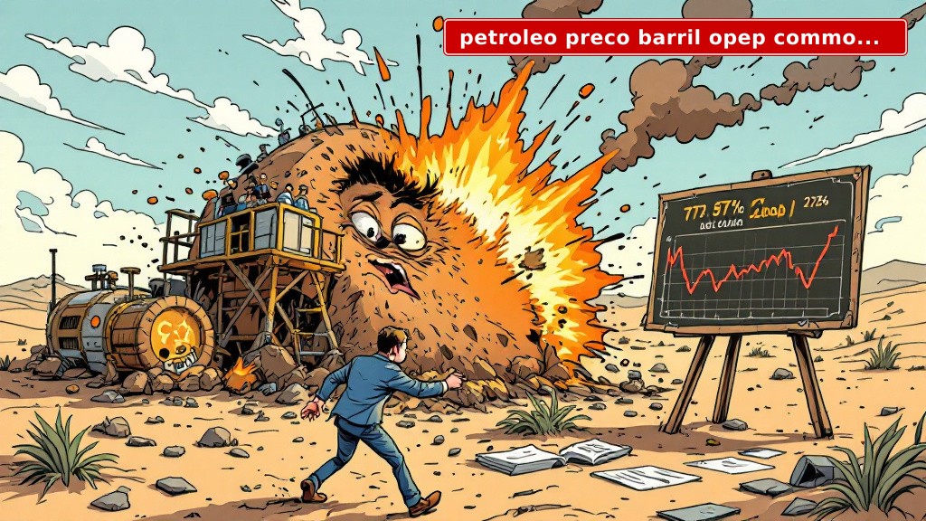 Petróleo preço barril dispara 77% em 2026 e a Opep+ lava as mãos