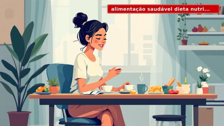 Alimentação saudável dieta: proteína e vitaminas na boa forma
