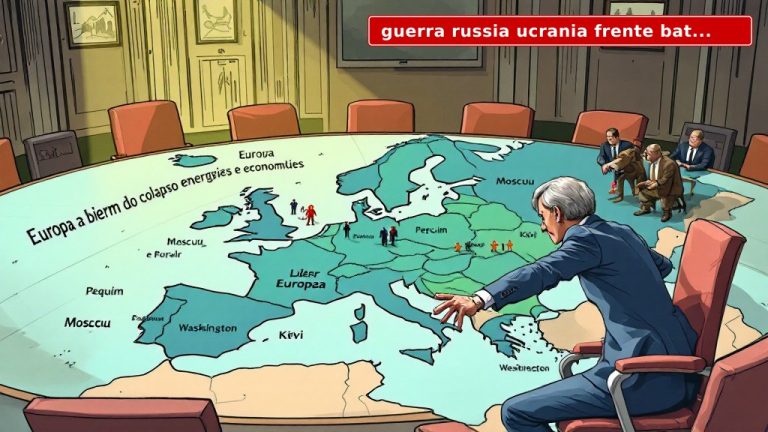 Guerra Rússia Ucrânia: a Europa à Beira do Abismo
