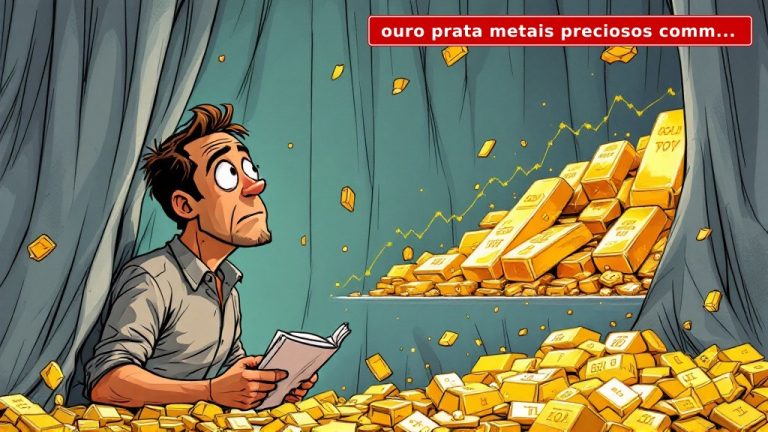 Ouro prata metais: a corrida silenciosa que o governo não quer que você veja