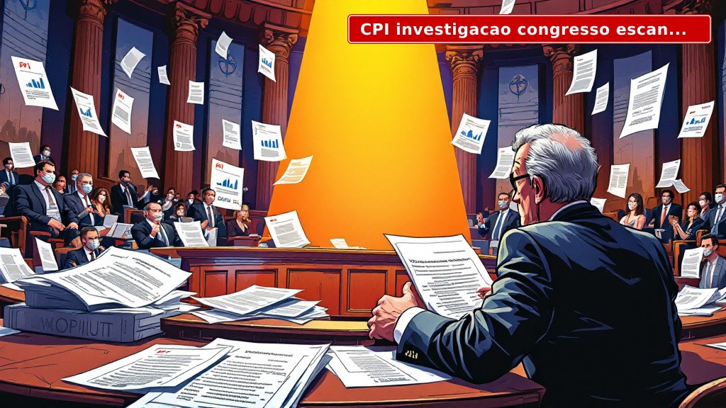 CPI investigação congresso: o escândalo que o Senado não quer investigar