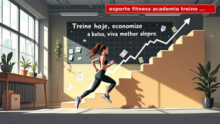Esporte fitness academia: o treino que salva vidas e o bolso