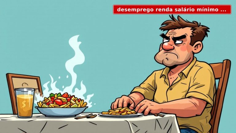 Desemprego Renda Salário: O Brasil Que Engana o Paladar