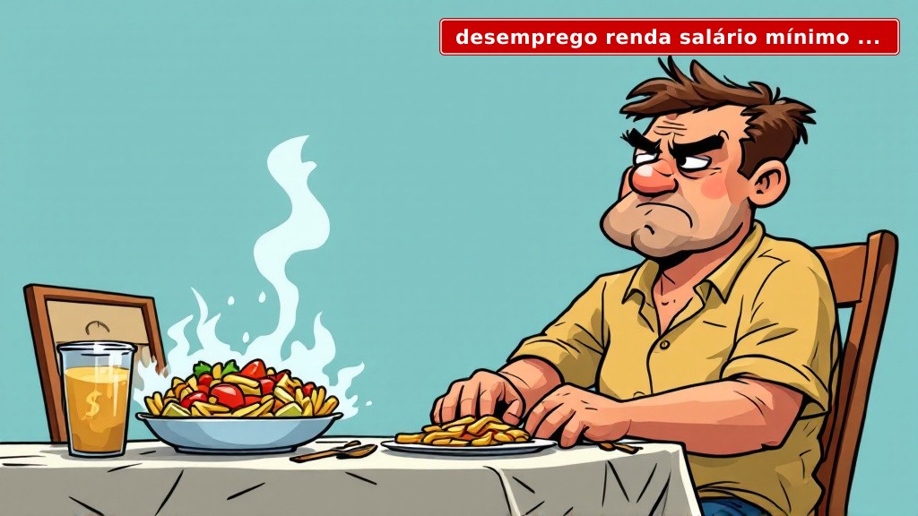 Desemprego Renda Salário: O Brasil Que Engana o Paladar