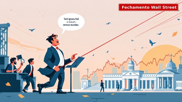 🇺🇸📈 Fechamento Wall Street — 09/10/2026: S&P 500 e Nasdaq renovam recordes de fechamento, tech puxa o rally apesar do Fed duro