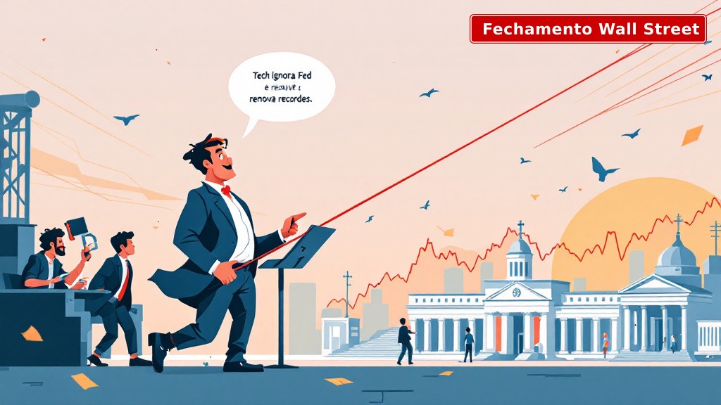 🇺🇸📈 Fechamento Wall Street — 09/10/2026: S&P 500 e Nasdaq renovam recordes de fechamento, tech puxa o rally apesar do Fed duro